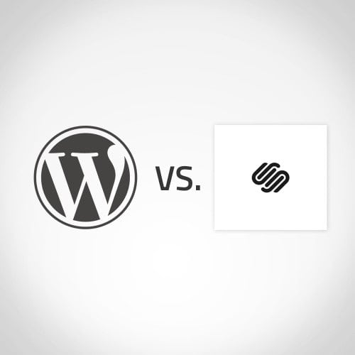 Wordpress und Squarespace im Vergleich