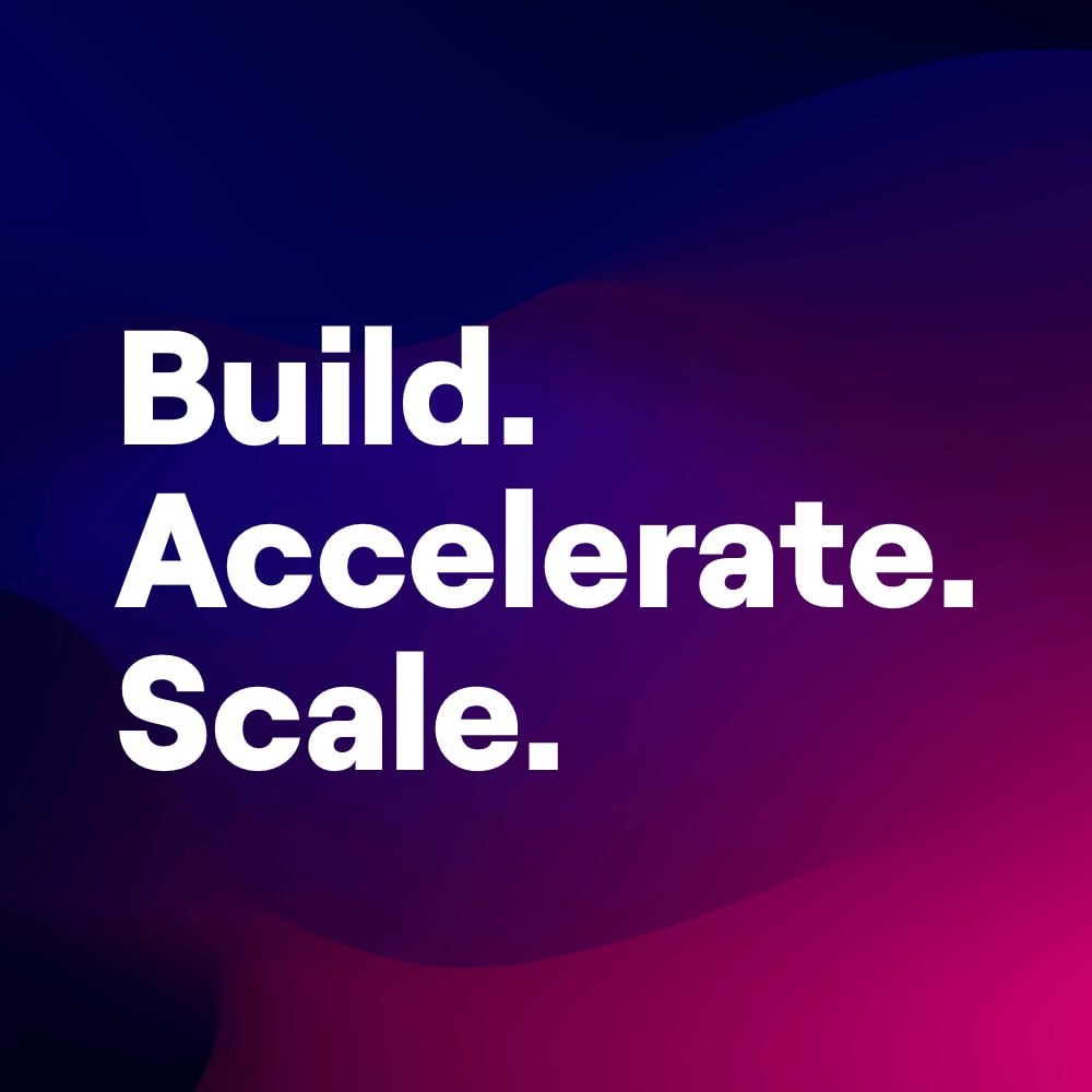 Build. Accelerate. Scale. - Der Weg zu Ihrem digitalen Erfolg