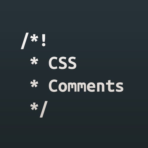 CSS Kommentar