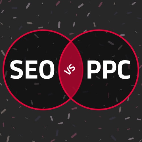 Grafik SEO und PPC im Vergleich