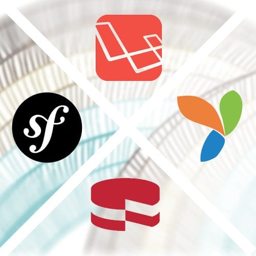 Logos diverser PHP-Frameworks