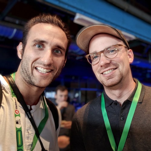 Bild von der Laracon mit Entwickler Taylor Otwell