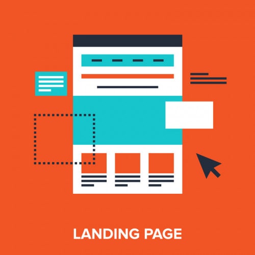 Icon für Design einer Landing Page
