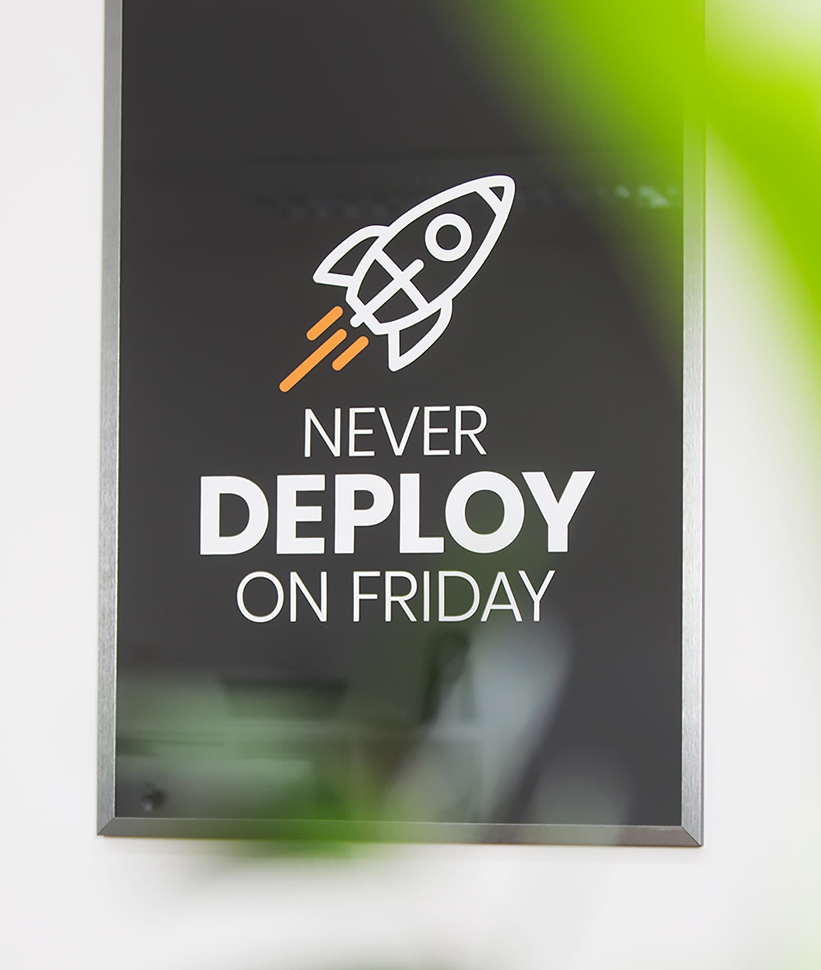 Never deploy on friday